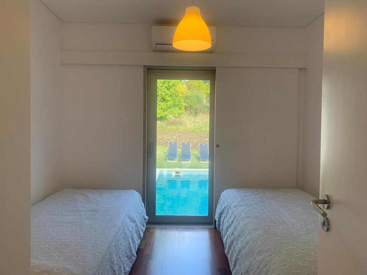 Villa Do Val Seixas - Piscina Privada Luaran gambar